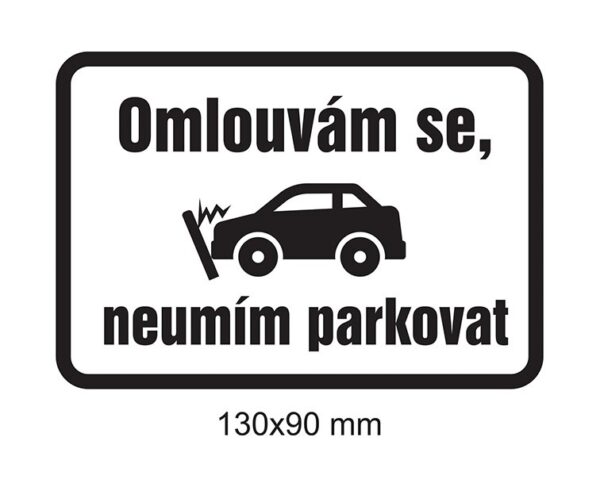 Magnet  Omlouvám se, neumím parkovat
