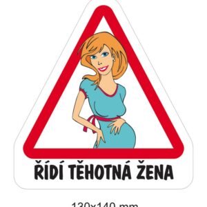 Magnet Řídí těhotná žena