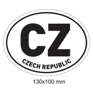 Magnet CZ (černá)