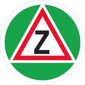 Magnet  značka Začátečník - kruh