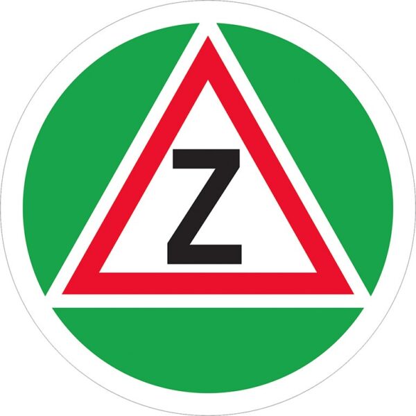 Magnet  značka Začátečník - kruh