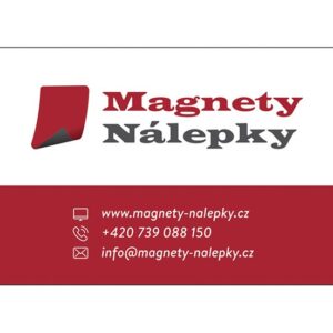 Magnetické vizitky 10 ks