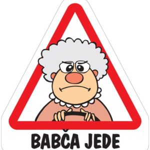 Magnet Babča jede-volant