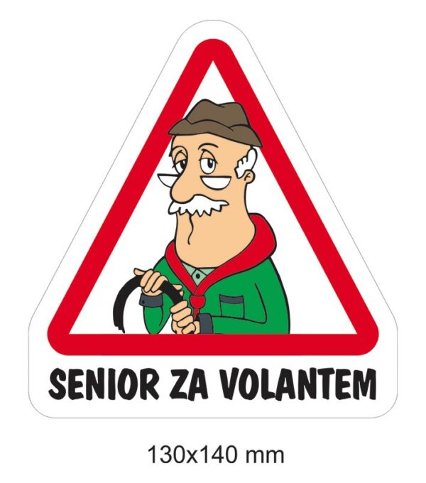 Magnet Senior za volantem