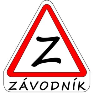 Samolepka Závodník